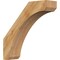 Ekena Millwork 6"W x 22"D x 22"H Legacy Rough Sawn Knee Brace, Western Red Cedar BRC06X22X22LEC00RWR - alternate 1